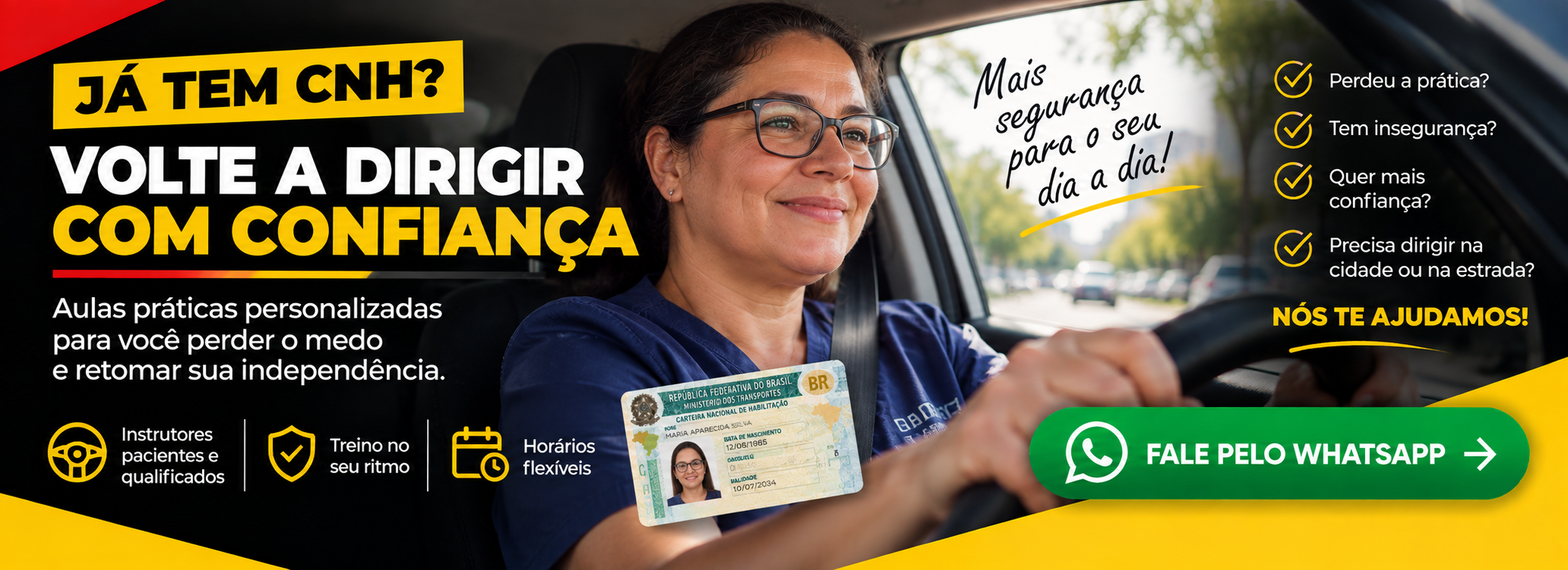 Já tem CNH? Volte a dirigir com confiança